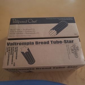 Set of 2 Pampered Chef Bread Tubes